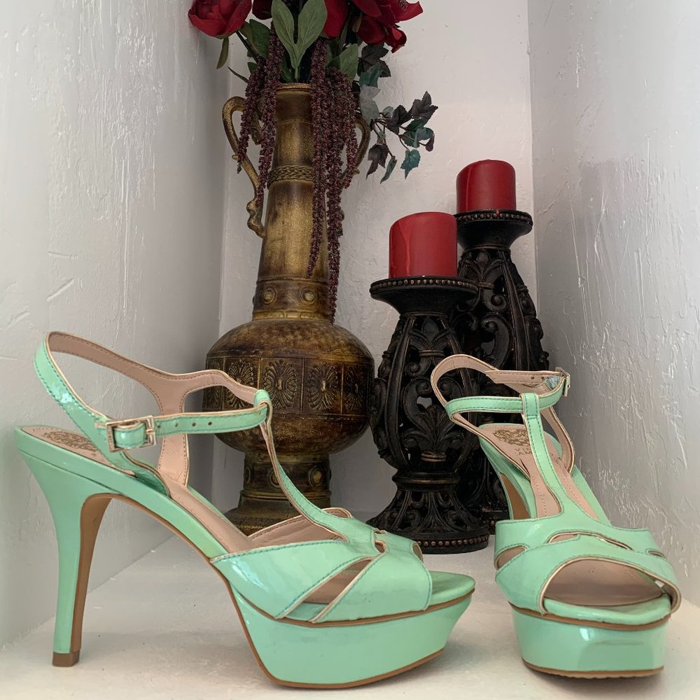 Vince Camuto Mint Green Heels